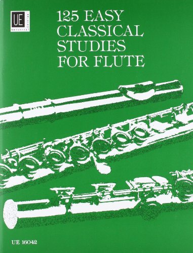 9783702412906: 125 easy classical studies for flute