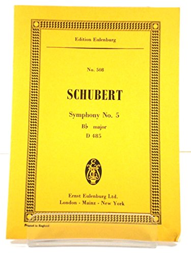 Symphony No 5, D.485 (9783702415310) by Schubert