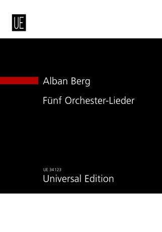 Beispielbild fr 5 Orchesterlieder: Nach Ansichtskartentexten Von Peter Altenberg zum Verkauf von WorldofBooks