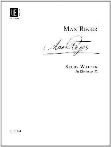 Six Waltzes for Piano Four Hands, op. 22 (9783702467159) by Max Reger