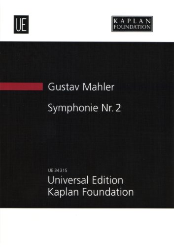 9783702468088: Symphonie Nr. 2: "Auferstehungssymphonie". fr Soli, gemischten Chor (SATB) und Orchester. Studienpartitur.