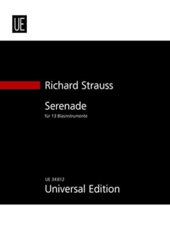 Serenade: op. 7. fÃ¼r 13 Blasinstrumente. Studienpartitur. (9783702470319) by [???]