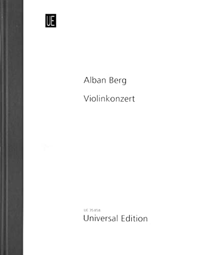 Violin Concerto (German Edition) (9783702471033) by ALBAN BERG