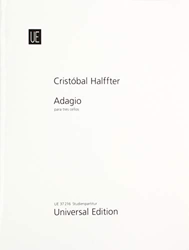 Beispielbild fr Halffter, C: Adagio: for 3 cellos zum Verkauf von Buchpark