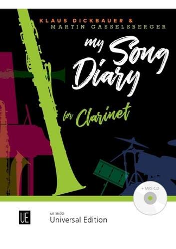 Beispielbild fr My Song Diary: Zwlf leichte bis mittelschwere Stcke. fr Klarinette mit CD oder Klavierbegleitung. zum Verkauf von Studibuch