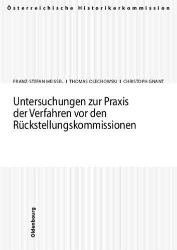 Stock image for Untersuchungen zur Praxis der Verfahren vor den Rckstellungskommissionen for sale by Buchpark