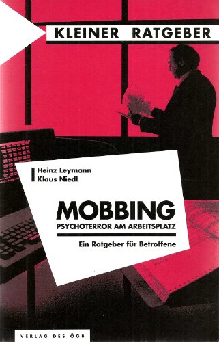 Imagen de archivo de Mobbing: Psychoterror am Arbeitsplatz a la venta por medimops