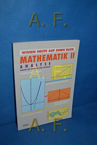 Beispielbild fr Mathematik, Bd.2, Analysis zum Verkauf von medimops