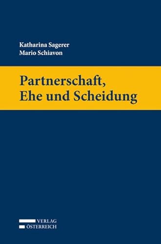 Beispielbild fr Partnerschaft, Ehe und Scheidung zum Verkauf von medimops