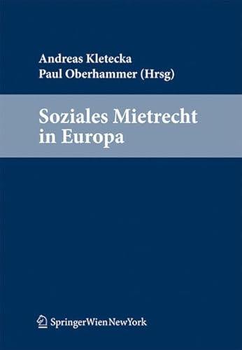 9783704661913: Soziales Mietrecht in Europa