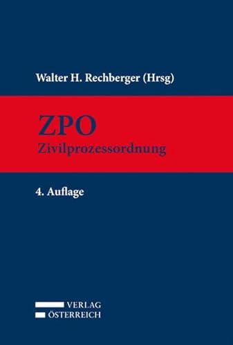 Stock image for ZPO: Zivilprozessordnung for sale by medimops