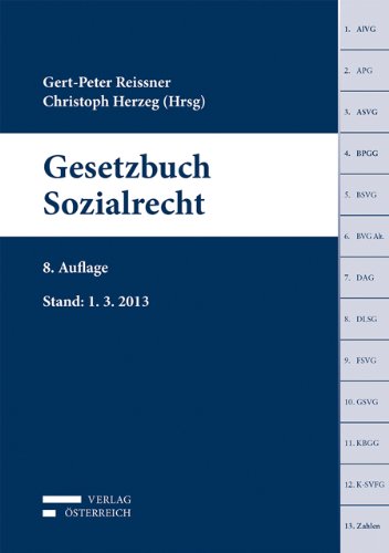Gesetzbuch. Sozialrecht. - Reissner, Gert-Peter und Christoph Herzeg