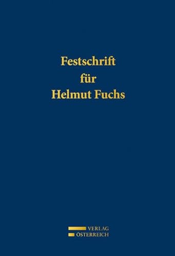 Stock image for Festschrift fr Helmut Fuchs for sale by Buchpark