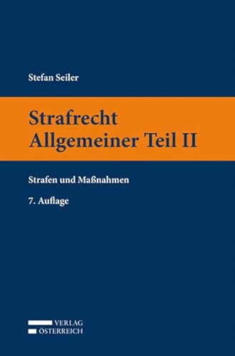 Stock image for Strafrecht Allgemeiner Teil II: Strafen und Manahmen for sale by medimops