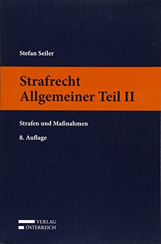 Stock image for Strafrecht Allgemeiner Teil II: Strafen und Manahmen for sale by medimops