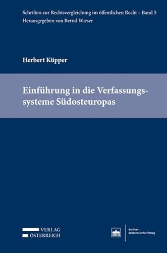 Beispielbild fr Einfhrung in die Verfassungssysteme Sdosteuropas zum Verkauf von Buchpark