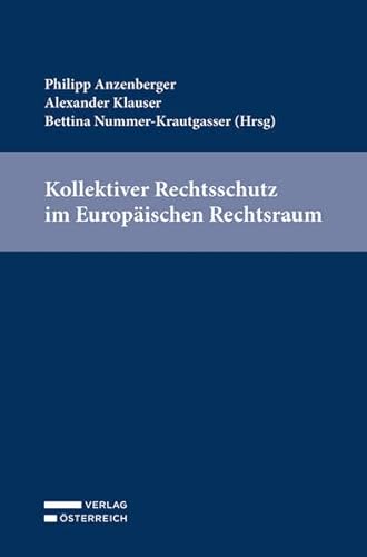 Stock image for Kollektiver Rechtsschutz im Europischen Rechtsraum for sale by Jasmin Berger