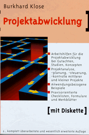 Stock image for projektabwicklung; [mit diskette] for sale by alt-saarbrcker antiquariat g.w.melling