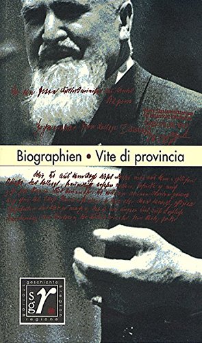 Biographien = Vite di provincia.: Geschichte und Region = Storia e regione; 11. Jahrgang, 2002, Heft 1 - anno XI (2002), n. 1. - OBERMAIR, Hannes - ROME, Carlo.