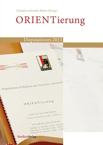 Stock image for ORIENTierung: Disputationes 2013 for sale by medimops