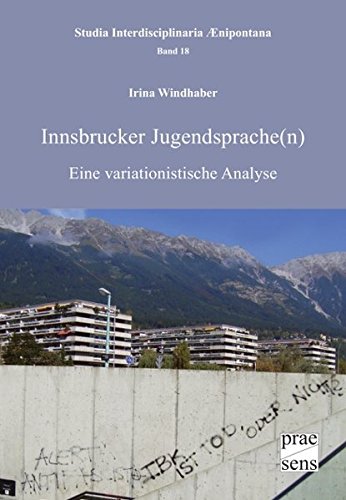 9783706906579: Windhaber, I: Innsbrucker Jugendsprache(n)