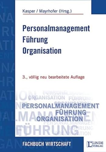 Beispielbild fr Personalmanagement - Fhrung - Organisation zum Verkauf von medimops