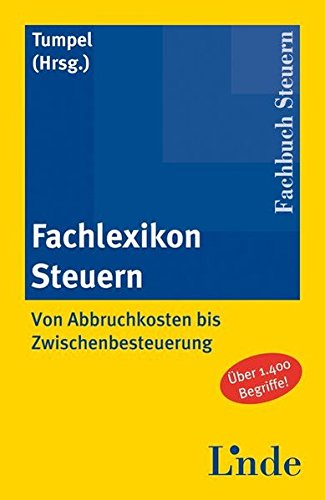 Beispielbild fr Fachlexikon Steuern (f. sterreich) zum Verkauf von medimops