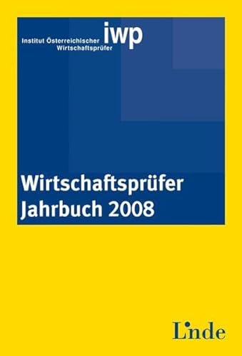 Beispielbild fr Wirtschaftsprfer Jahrbuch 2008 zum Verkauf von medimops