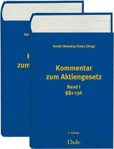 9783707315127: Kommentar zum Aktiengesetz (f. sterreich), 2 Bde.