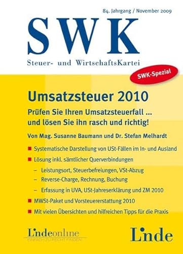 Beispielbild fr SWK-Spezial Umsatzsteuer 2010 zum Verkauf von Buchpark
