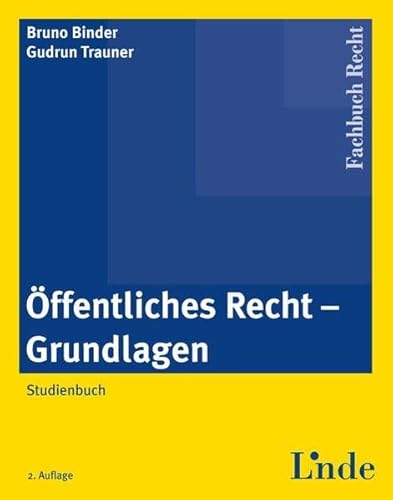 Beispielbild fr ffentliches Recht - Grundlagen (f. sterreich) zum Verkauf von medimops