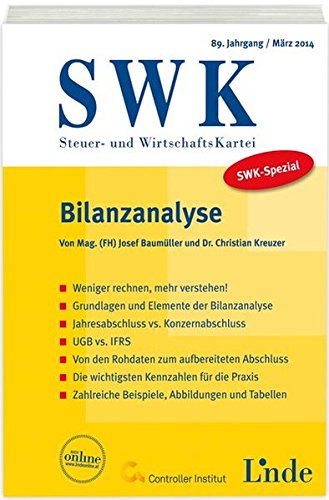 9783707321227: SWK-Spezial Bilanzanalyse (f. sterreich)