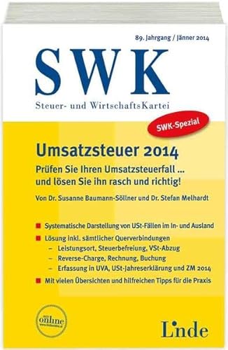 9783707325126: SWK-Spezial Umsatzsteuer 2014