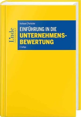 Beispielbild fr Einfhrung in die Unternehmensbewertung (Linde Lehrbuch) zum Verkauf von medimops