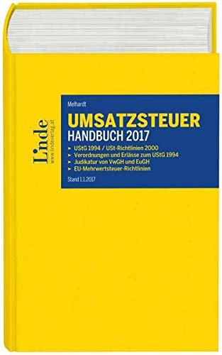 Beispielbild fr Umsatzsteuer-Handbuch 2017: UStG 1994 / Umsatzsteuerrichtlinien 2000 / Verordnungen und Erlsse zum Verkauf von Buchmarie