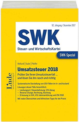 Beispielbild fr SWK-Spezial Umsatzsteuer 2018 zum Verkauf von Buchpark