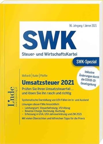 Beispielbild fr SWK-Spezial Umsatzsteuer 2021 zum Verkauf von Buchpark