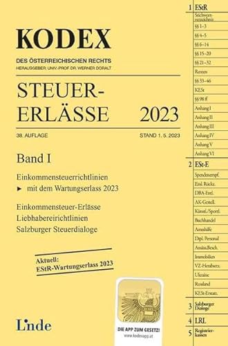 Stock image for KODEX Steuer-Erlsse 2023, Band I for sale by medimops