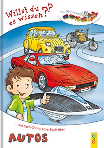 Beispielbild fr Ein Sach-Comic-Lese-Buch ber Autos - Lesezug Willst du es wissen? zum Verkauf von medimops