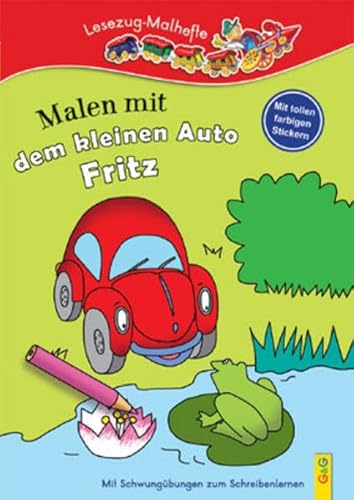 Beispielbild fr Malen mit dem kleinen Auto Fritz: Lesezug Malheft zum Verkauf von medimops