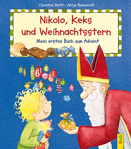 Stock image for Nikolo, Keks und Weihnachtsstern: Mein erstes Buch zum Advent for sale by medimops