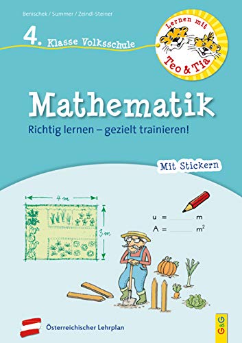 9783707422078: Lernen mit Teo und Tia Mathematik - 4. Klasse Volksschule: Richtig lernen - gezielt trainieren!