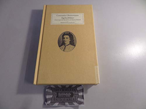 Tagebuchblätter | Erinnerungen des Hauslehrers von Kaiserin Elisabeth - Constantin Christomanos