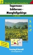 Beispielbild fr Freytag Berndt Wanderkarten, Tegernsee, Schliersee, Mangfallgebirge zum Verkauf von medimops