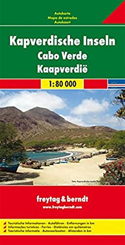 Imagen de archivo de Kap verde. cape verde islands. cabo verde 1:80000 a la venta por Iridium_Books