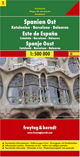 9783707900828: Eastern Spain: Catalun, Barcelona, Balearic Islands