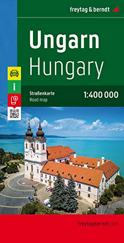 Stock image for Hungary f&b (+r): Wegenkaart 1:400 000 for sale by WorldofBooks