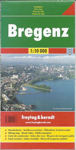 Beispielbild fr Freytag Berndt Stadtplne : Bregenz. 1:10 000. zum Verkauf von medimops