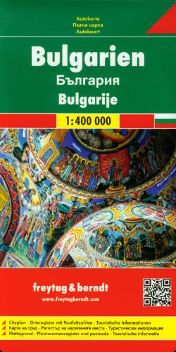 Beispielbild fr Bulgaria Road Map (Freytag & Berndt Road Map): Wegenkaart 1:400 000 zum Verkauf von WorldofBooks