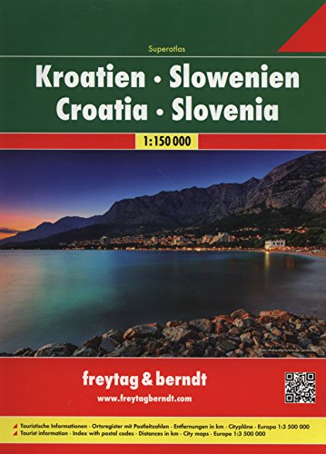 9783707904239: Atlante Croazia-Slovenia 1:150.000: Wegenatlas 1:150 000